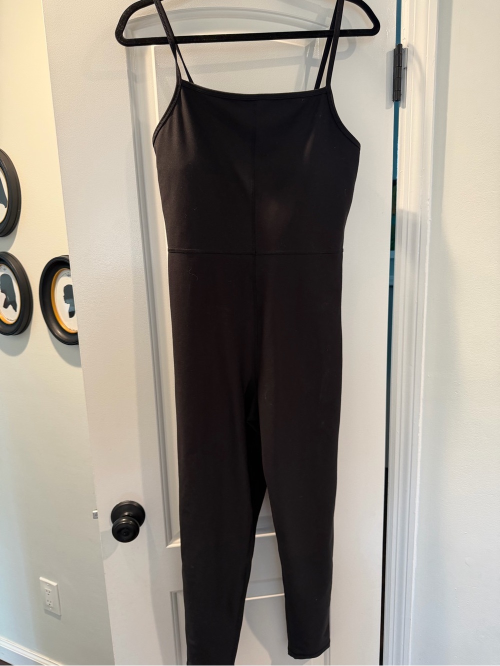 Old Navy Black Slim Spaghetti-Strap Jumpsuit